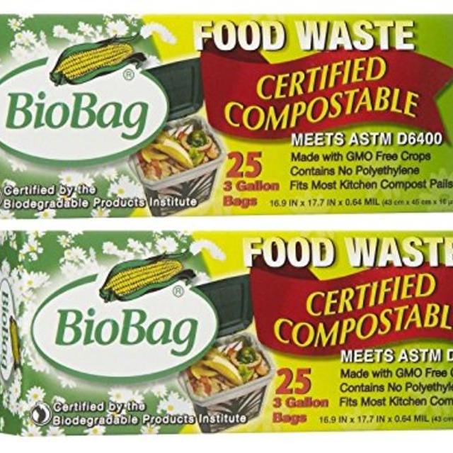 BioBag Food Waste Kitchen Bags 50 count