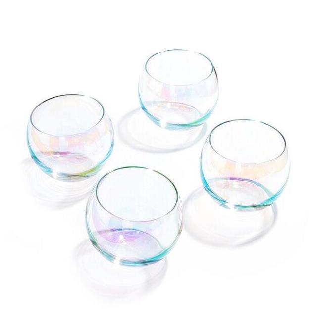 Bubble Rocking Tumblers - Set of 4