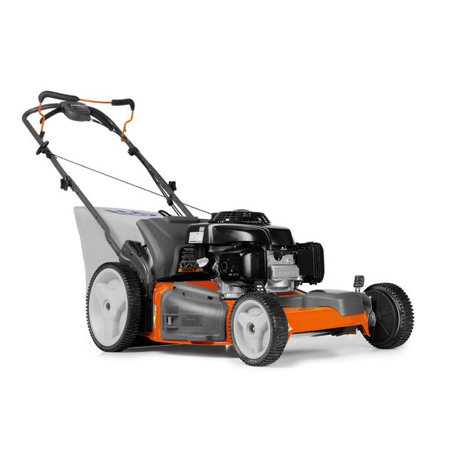 Husqvarna 160-cc 22-in Self-Propelled Front Wheel Drive 3-in-1 Gas Lawn Mower with Mulching Capability