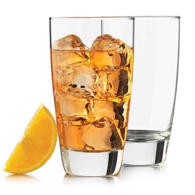 Libbey 4-Piece Classic Heavy Base Cooler Glass, 18-Ounce, Clear