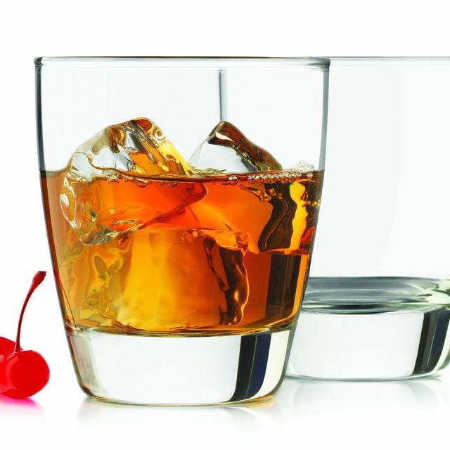 Libbey 4-Piece Classic Heavy Base Old Fashioned Glasses, 13-Ounce, Clear