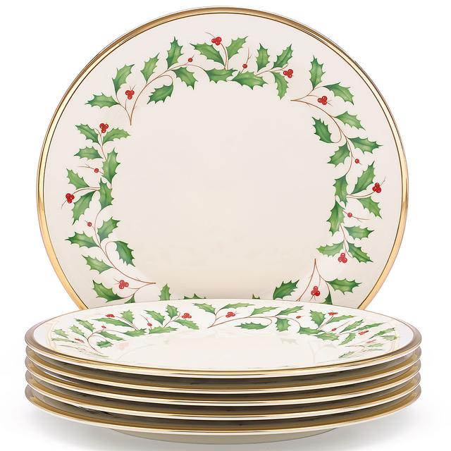 Holiday® 3-piece 10.5" Dinner Plate Set by Lenox, Buy 3 Get 6