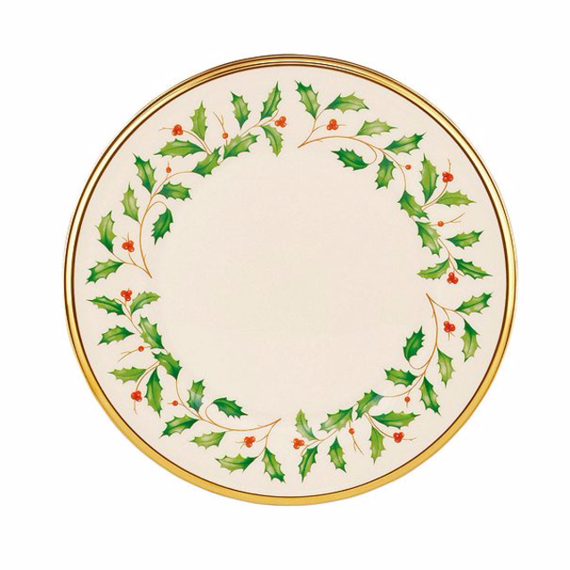 Holiday® 3-piece 8" Salad Plate Set by Lenox, Buy 3 Get 6