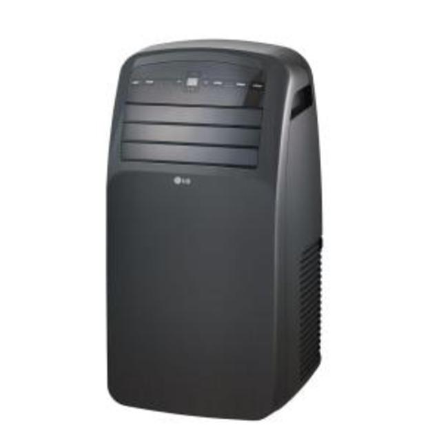 LG Electronics 12,000 BTU Portable Air Conditioner and Dehumidifier Function with Remote in Gray