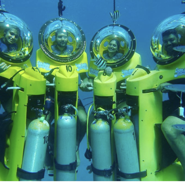 Underwater adventure for two