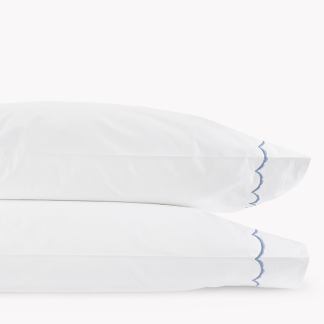 Matouk Scallop Pillowcase - Pair