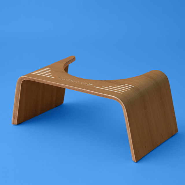 Slim Teak Squatty Potty