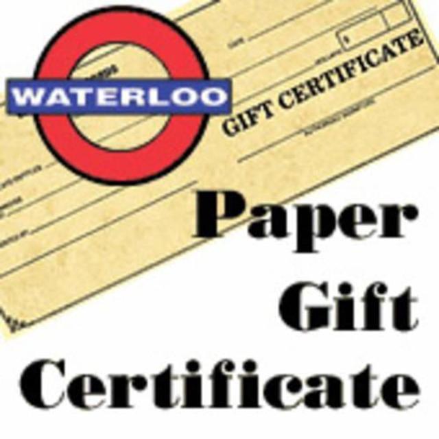 Waterloo Gift Certificates ($75)