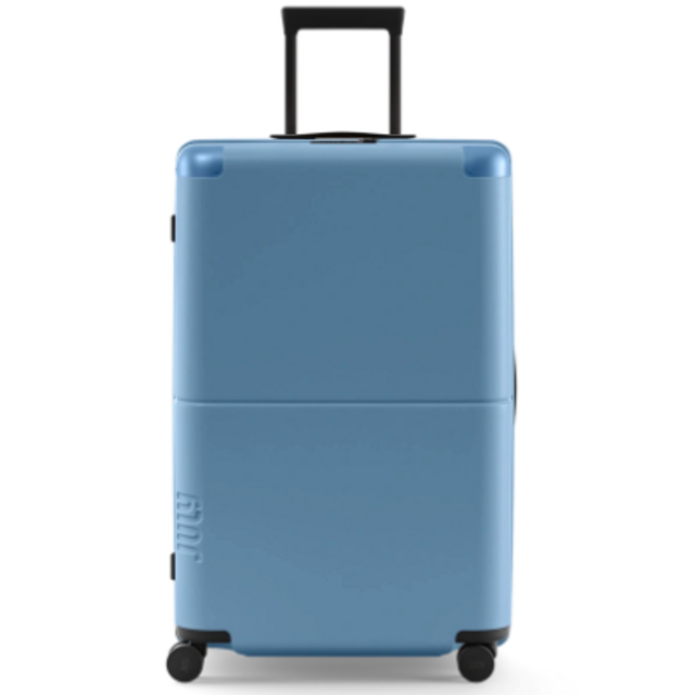 Checked Plus Luggage - Sky