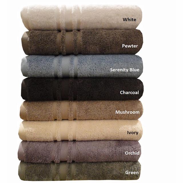 Baltic Linen 2-piece Bath Sheet or 6-piece Cotton Towel Set