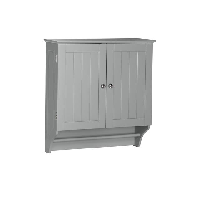 RiverRidge Ashland Collection - 2-Door Wall Cabinet - Gray