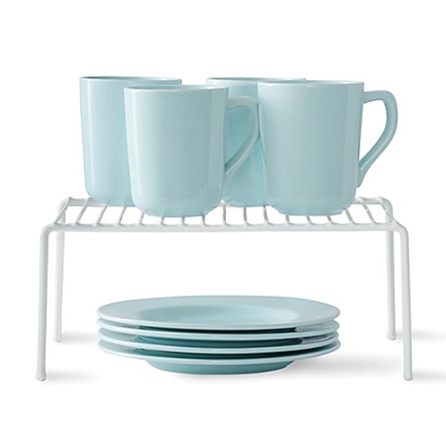 SALT Medium 12-Inch Storage Cabinet Shelf in White