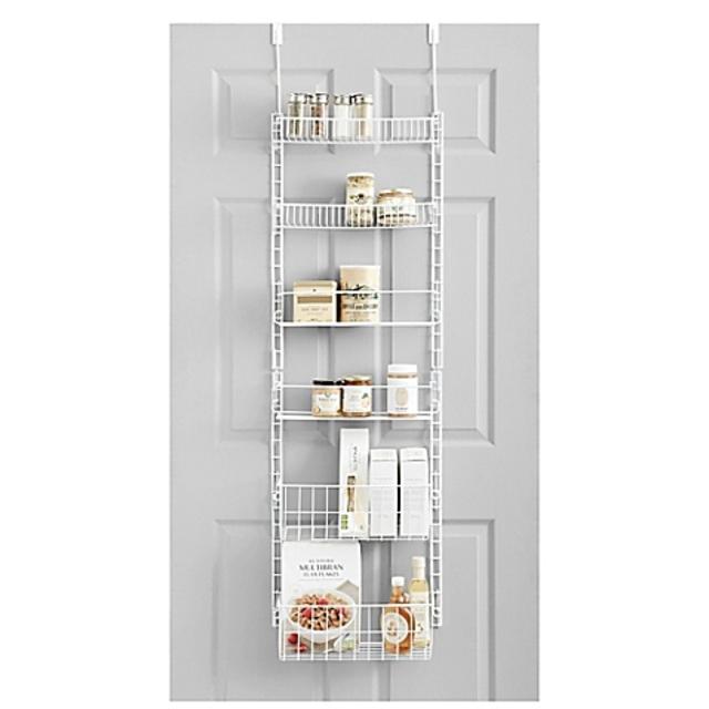 SALT Over-the-Door Deluxe Household Organizer Pantry Rack