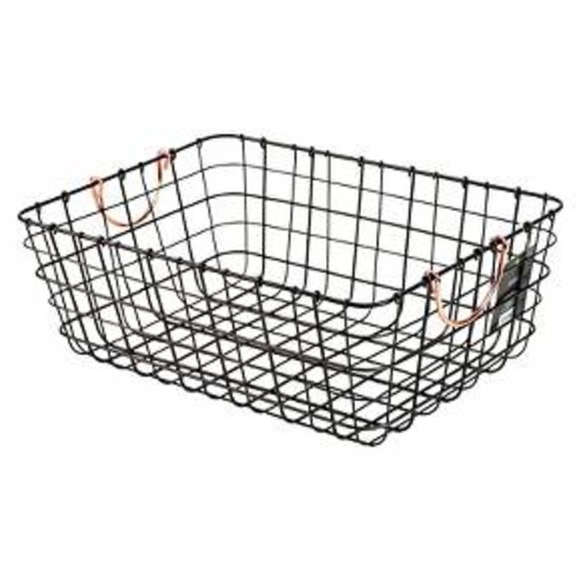 Product description page - Antique Pewter Decorative Wire Basket - Black - Threshold™