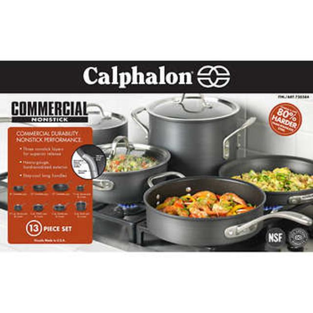 Calphalon 13-pc Hard Anodized Cookware Set
