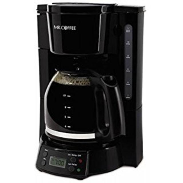 Mr. Coffee BVMC-EVX23 12-Cup Programmable Coffeemaker, Black