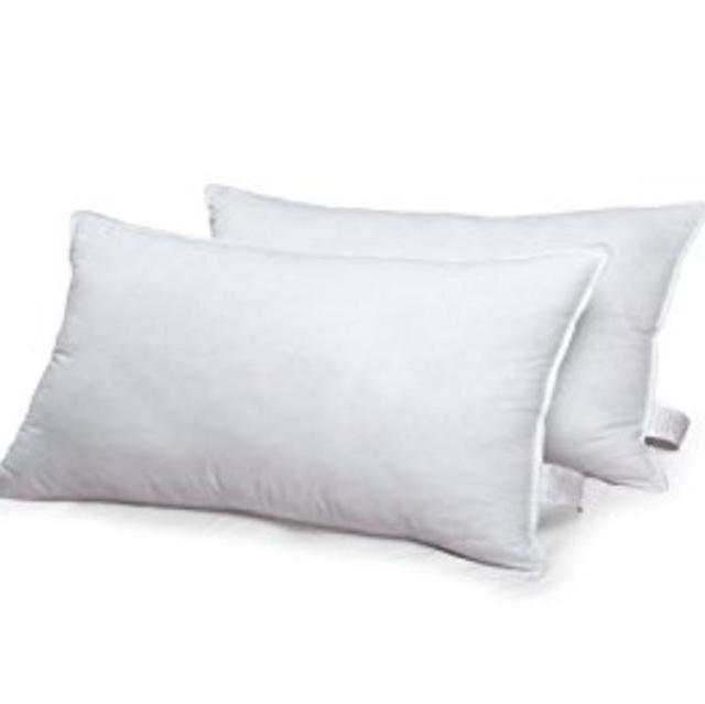 Newpoint 180 Thread Count Gel Fiber Filled 2-Pack Bed Pillow, King