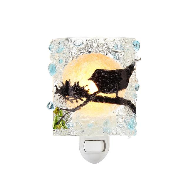 Recycled Glass Birds Nightlight