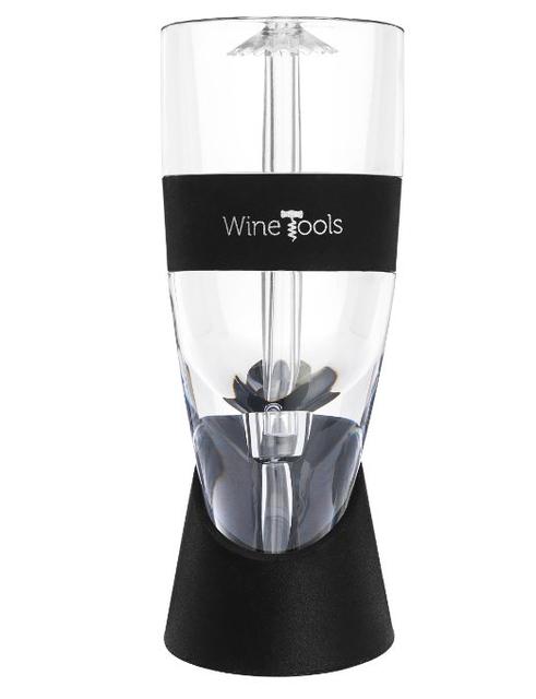 WineTools Premium Wine Aerator with Elegant Box & Travel Pouch - Instantly Makes Wine Taste Better