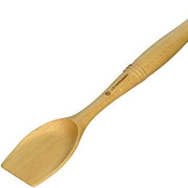 Le Creuset Wooden Scraping Spoon, 12.5-Inch