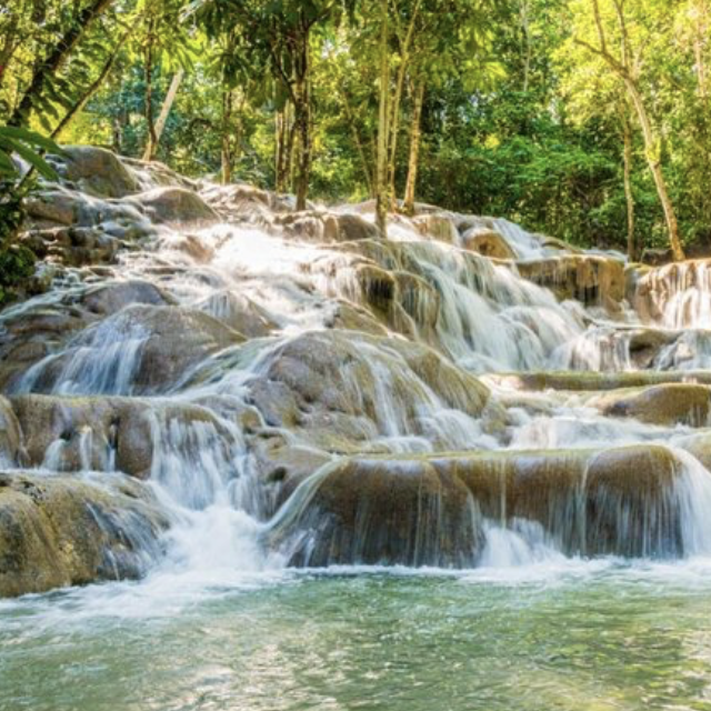 Honeymoon Excursion in Jamaica - Dunn River Falls