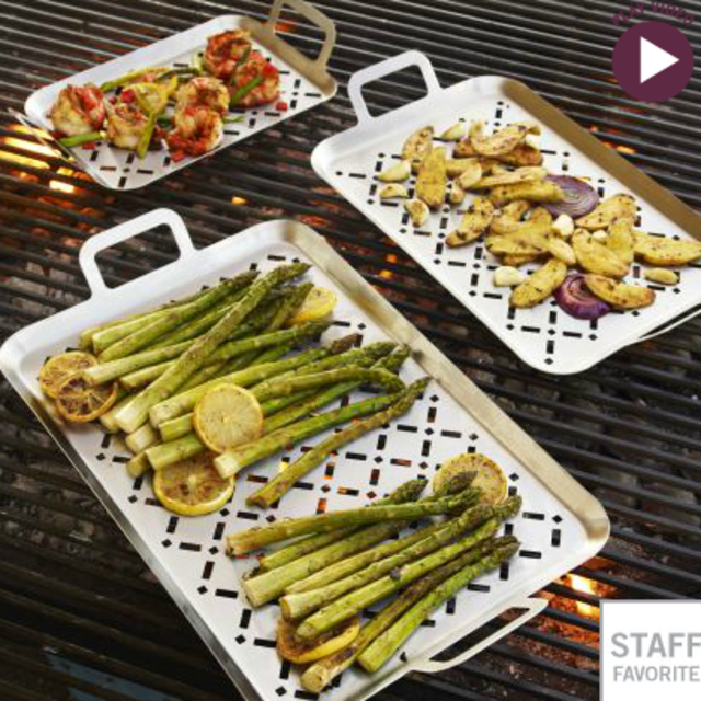 Sur La Table® Stainless Steel Grill Grids, Set of 3