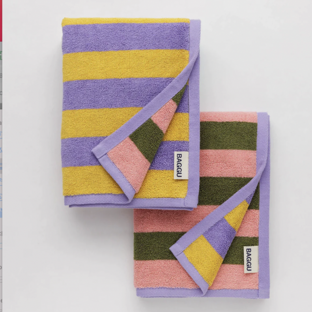 BAGGU Hand Towel Set of 2