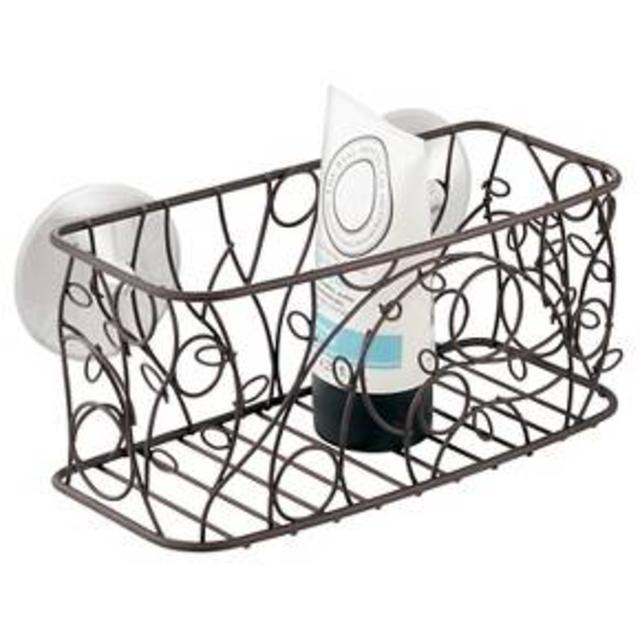 InterDesign Twigz Suct Basket Bronze