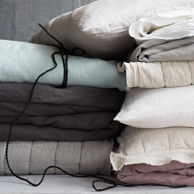 Belgian Linen Duvet Cover + Shams