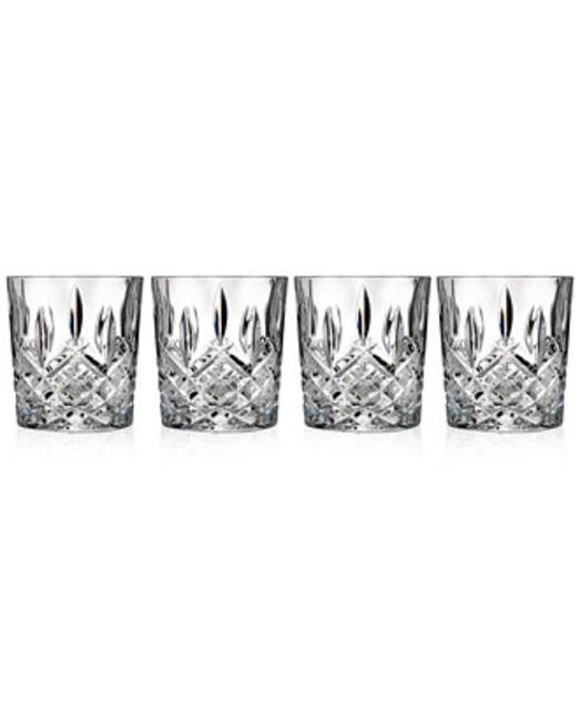 Marquis by Waterford Markham Double Old Fashioned Glasses, Set of 4