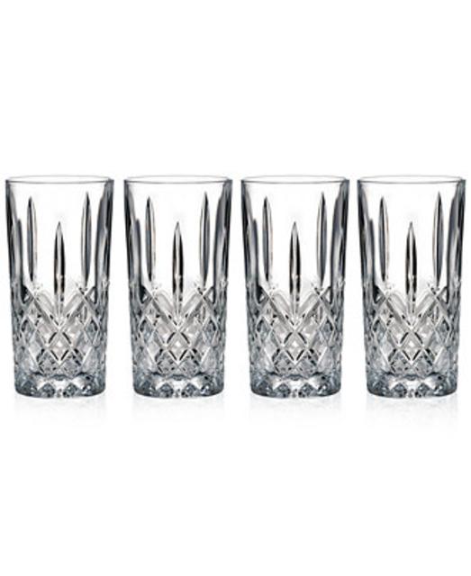 Marquis by Waterford Markham Highball Glasses, Set of 4