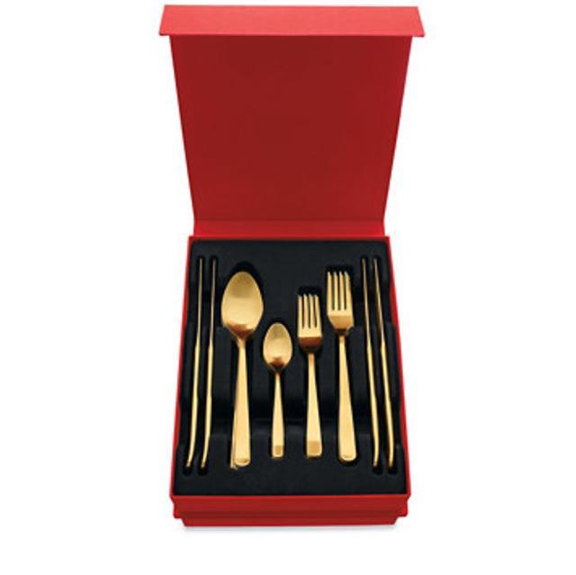 Almoco Flatware, 20-Piece Set - GOLD