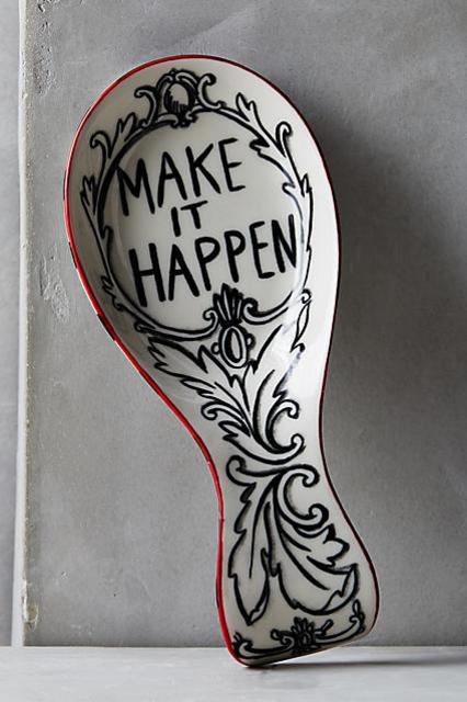 Sketched Story Spoon Rest