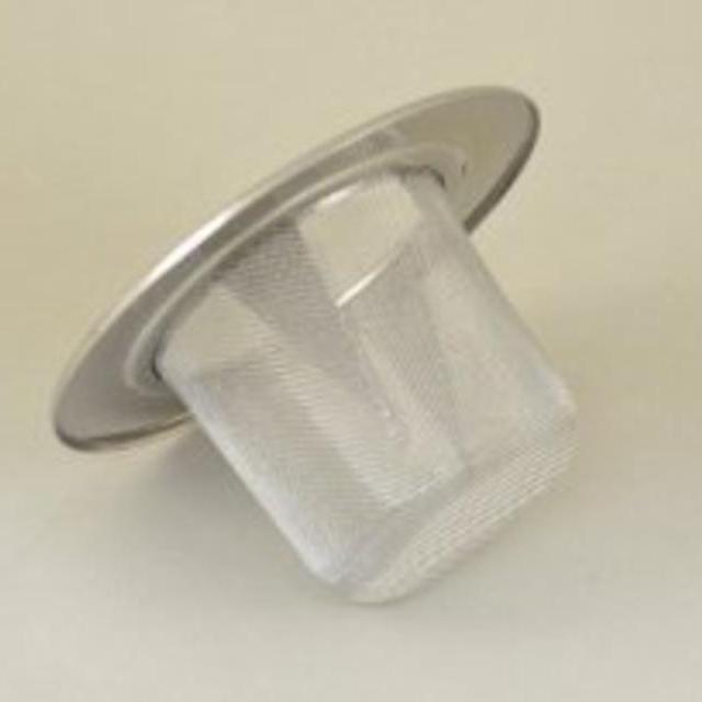 Tea Mug Basket Strainer-plain Rim 18/8 Stainless Steel