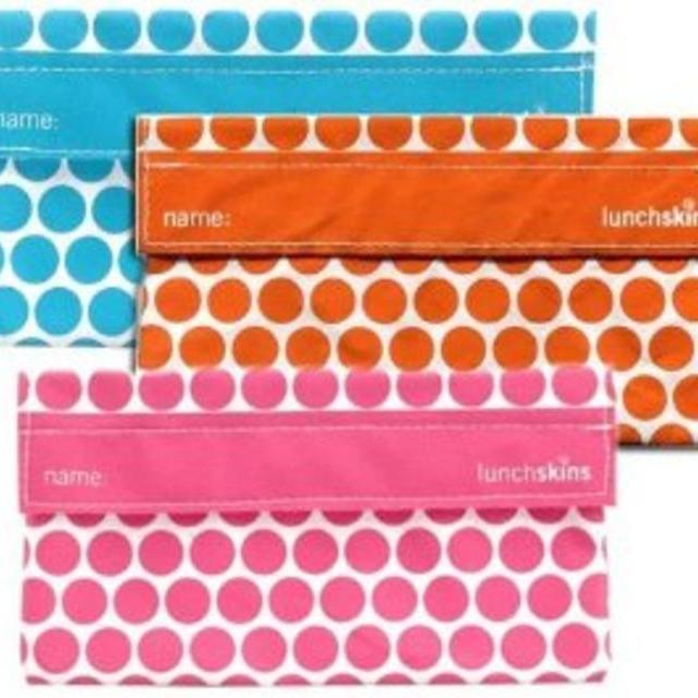 Lunchskins Reusable Snack Bag 3pk