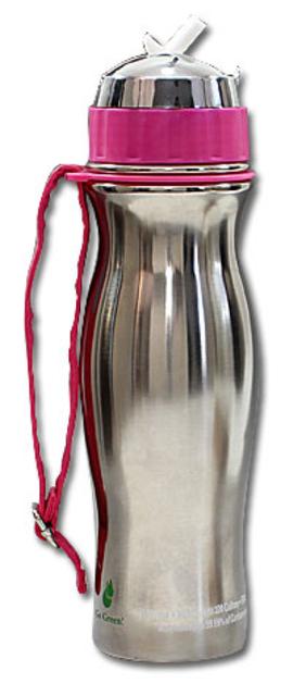 Stainless Steel Filtered Water Bottle - Pink