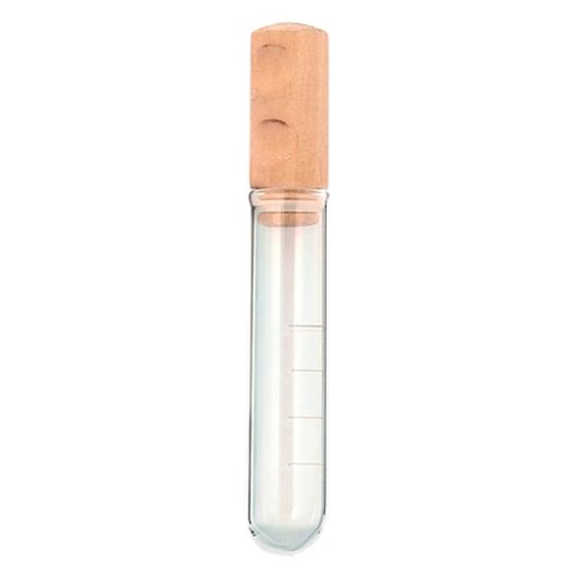 Glass Tea Tube Tea Infuser with Wood Handle