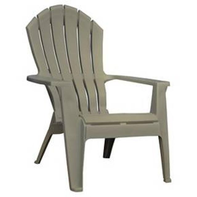 Product description page - Resin Adirondack Chair - Gray