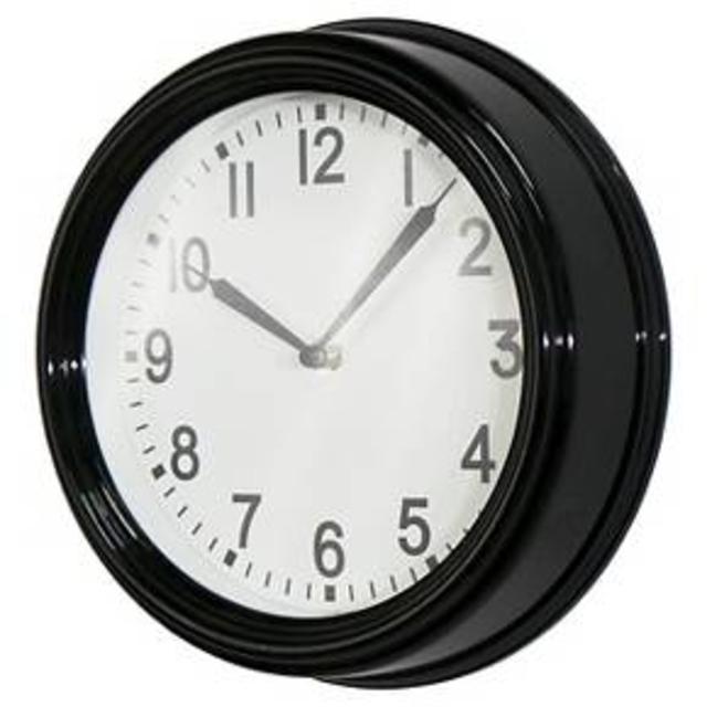 10" Schoolhouse Wall Clock - Threshold™