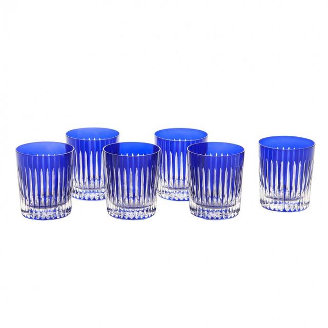 Set of 6 Timeless Blue Tumblers