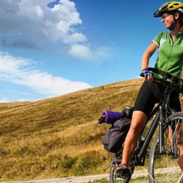 Cycling and Kayaking to Pelouzo