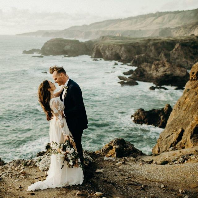 Bridal Shots on Pacific Coast
