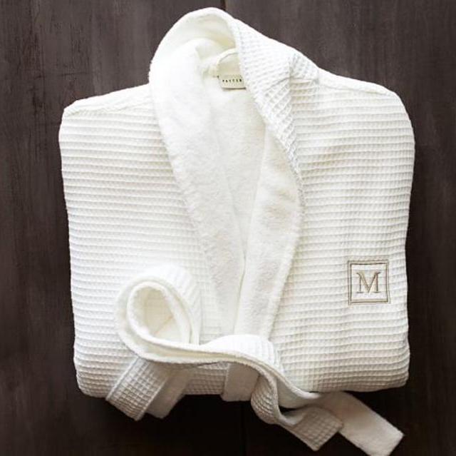 Waffle Weave Resort Robe- Pottery Barn (1 medium, 1 small)