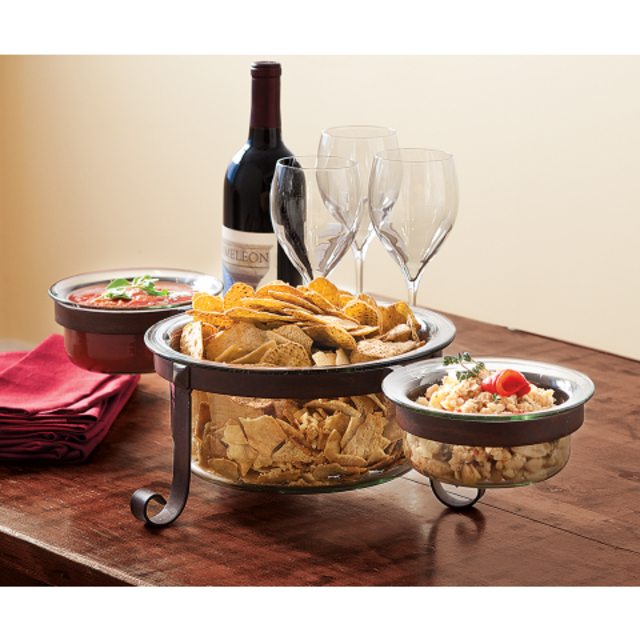Mission Triple Chips and Dip Server- Napastyle.com