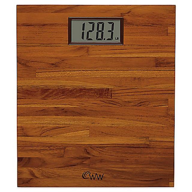 Weight Watchers® Teak Digital Scale by Conair™- bedbathandbeyond.com