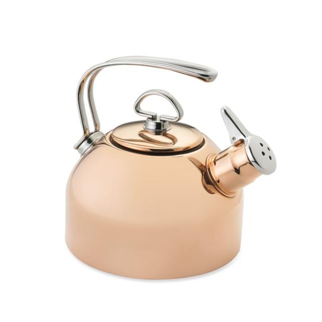 Chantal Copper Whistling Tea Kettle- Williams Sonoma