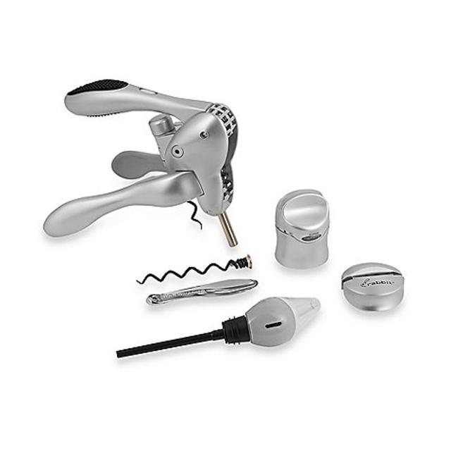 Rabbit 6-Piece Corkscrew Set by Metrokane- bedbathandbeyond.com