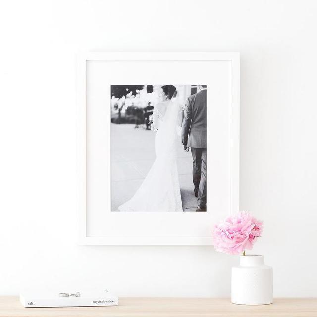 Large Custom Framed Wedding Picture