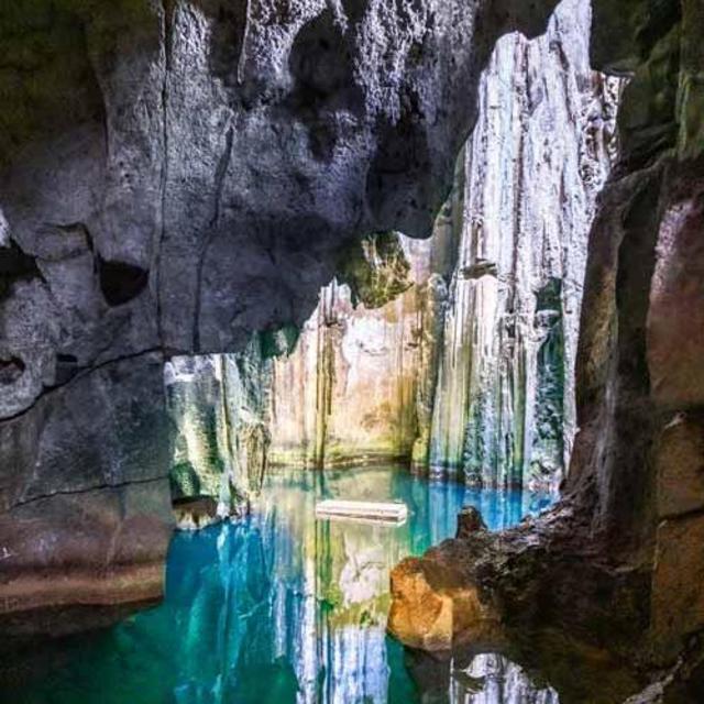 Cave Tour on Fiji Honeymoon