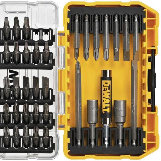 DEWALT Screwdriver Bit Set with Tough Case, 45-Piece (DW2166)